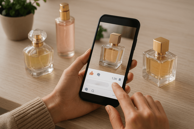 Using social media to promote your fragrances Using social media to promote your fragrances
