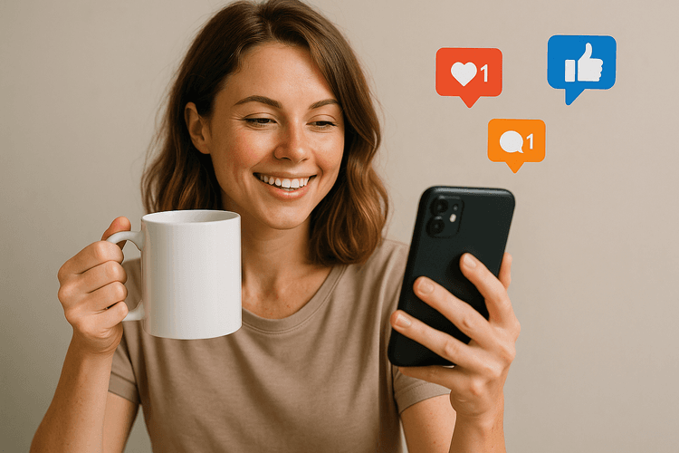 Utiliser les réseaux sociaux pour promouvoir vos tasses Utiliser les réseaux sociaux pour promouvoir vos tasses