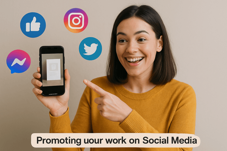 Promouvoir votre travail sur les réseaux sociaux Promouvoir votre travail sur les réseaux sociaux