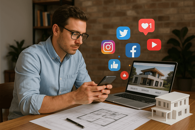 Using Social Media for Website Promotion and Architect Branding Using Social Media for Website Promotion and Architect Branding