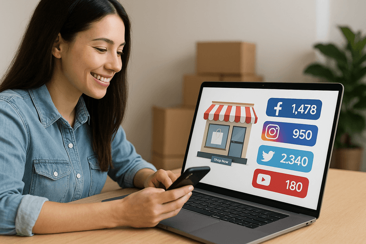 Utiliser les plateformes sociales pour augmenter la visibilité de ta boutique en ligne Utiliser les plateformes sociales pour augmenter la visibilité de ta boutique en ligne