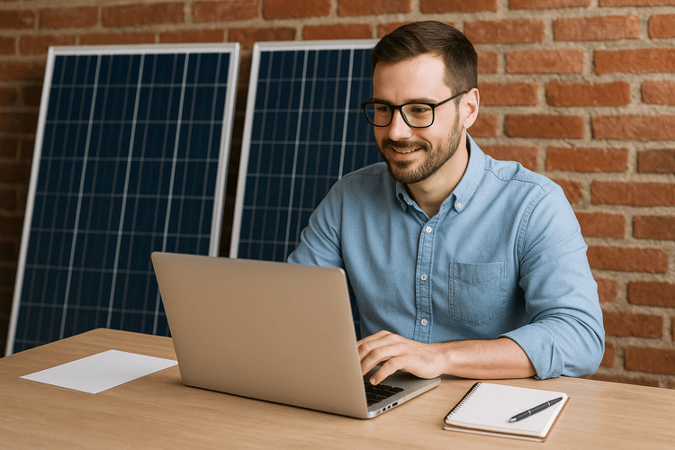 Choisir la bonne plateforme pour vendre des panneaux solaires en ligne