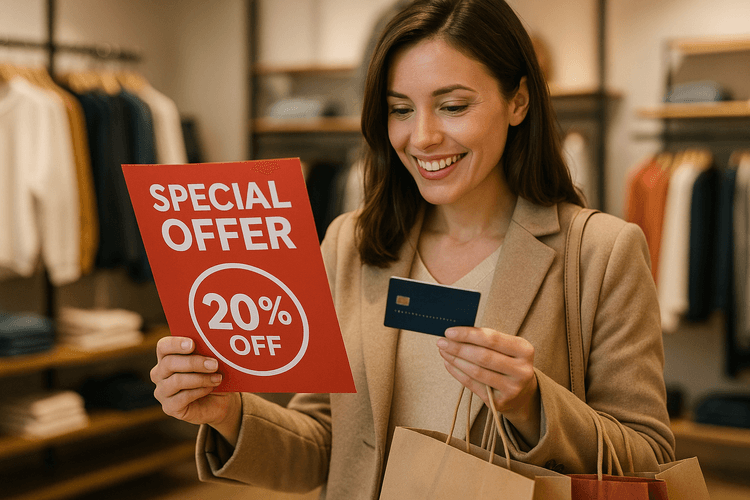 Offrir des offres spéciales et des réductions pour inciter les achats Offrir des offres spéciales et des réductions pour inciter les achats