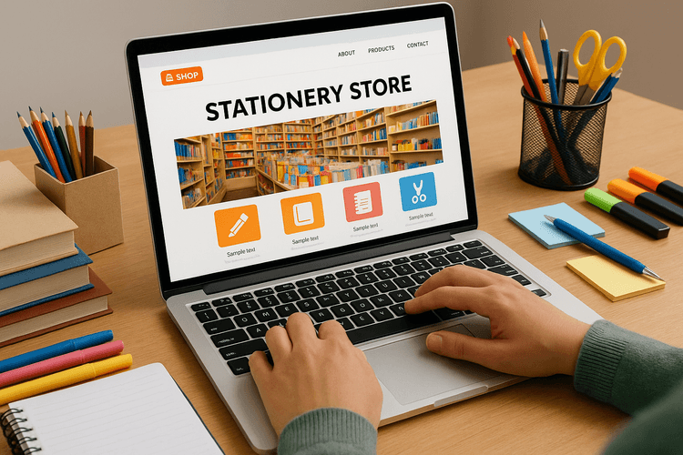 Come creare sito web per cartoleria Come creare sito web per cartoleria