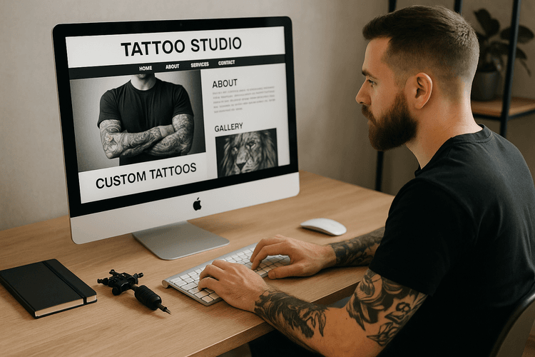Come creare sito web per tatuatore Come creare sito web per tatuatore