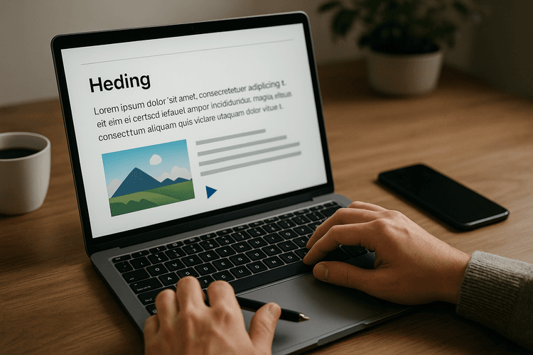 Adding Textual and Multimedia Content Adding Textual and Multimedia Content