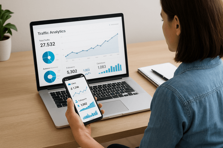 Surveiller les analyses de trafic sur votre site web et vos profils sociaux Surveiller les analyses de trafic sur votre site web et vos profils sociaux