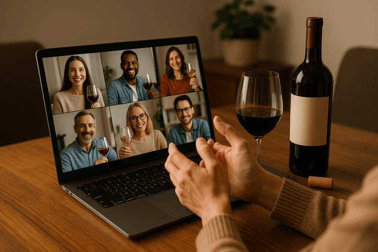 Organisez des événements virtuels pour promouvoir votre vin Organisez des événements virtuels pour promouvoir votre vin