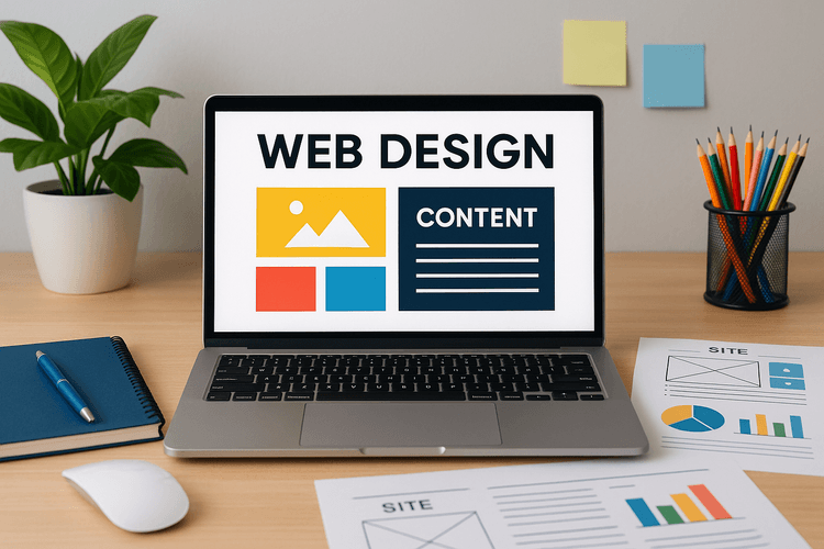 Design et contenus pour le site web Design et contenus pour le site web