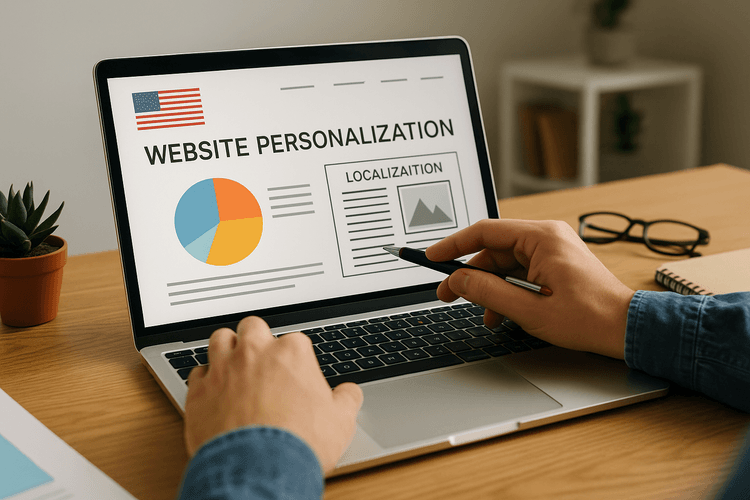 Adaptation de votre site web aux consommateurs américains : personnalisation et localisation Adaptation de votre site web aux consommateurs américains : personnalisation et localisation