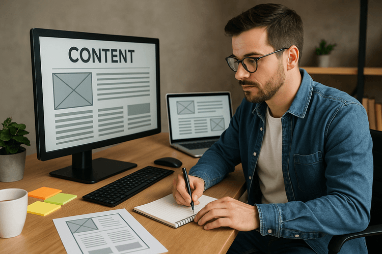 Réaliser le contenu du site Réaliser le contenu du site