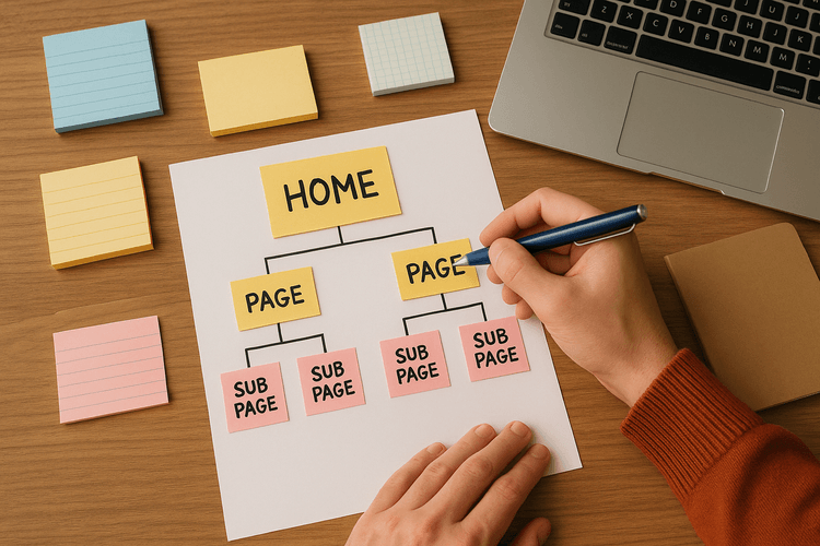 Organisation du contenu et structure du site web Organisation du contenu et structure du site web