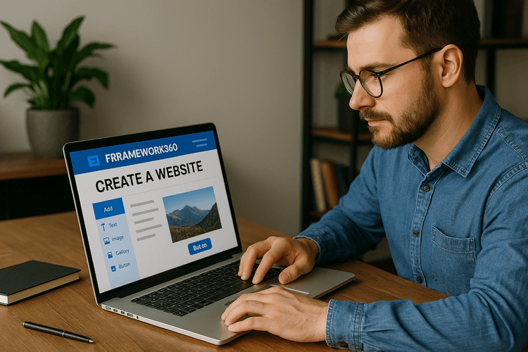 Créer un site web avec Framework360 Créer un site web avec Framework360