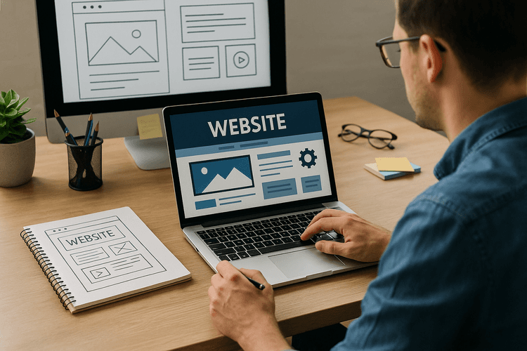 Création d'un site web Création d'un site web