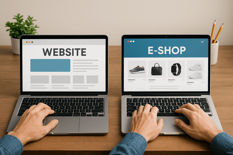 Créer un site web ou utiliser un site de e-commerce déjà existant Créer un site web ou utiliser un site de e-commerce déjà existant