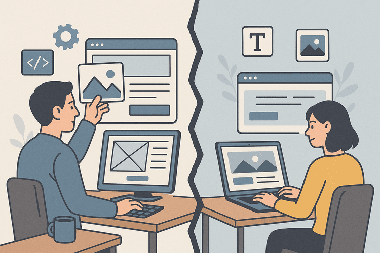 Criar um site ou utilizar plataformas existentes Criar um site ou utilizar plataformas existentes