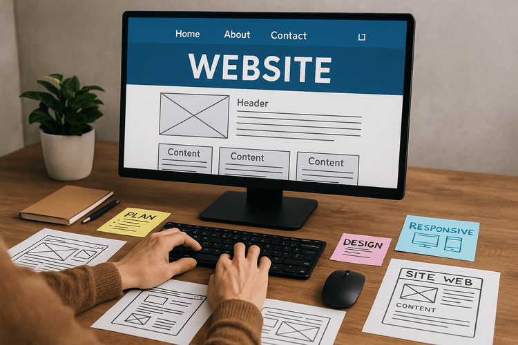 Création du site web Création du site web