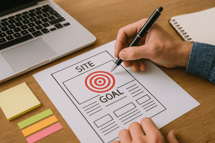 Définir l'objectif du site web