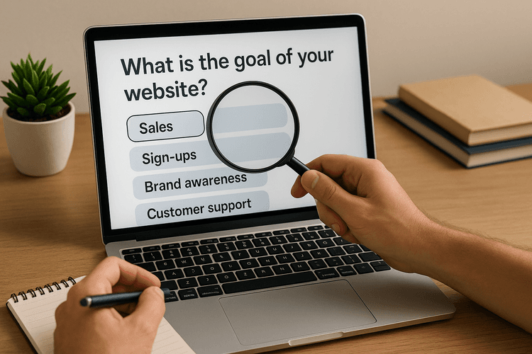 Identifying the Goal of Your Website Identifying the Goal of Your Website