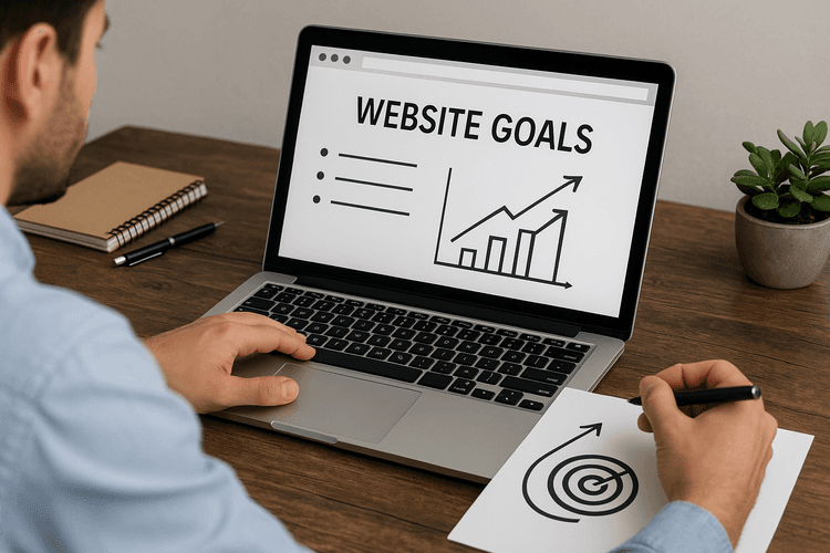Définition des objectifs du site web