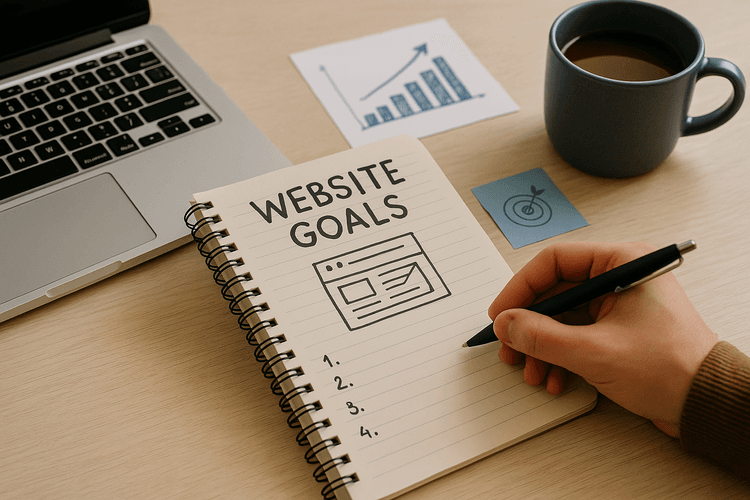 Définition des objectifs du site web