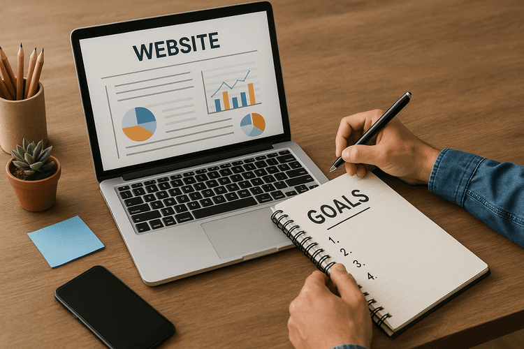 Definir os objetivos do site