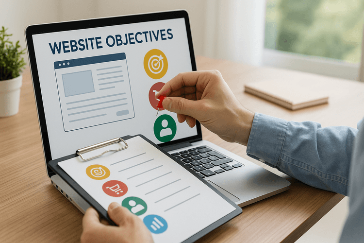 Identifier les objectifs du site web Identifier les objectifs du site web