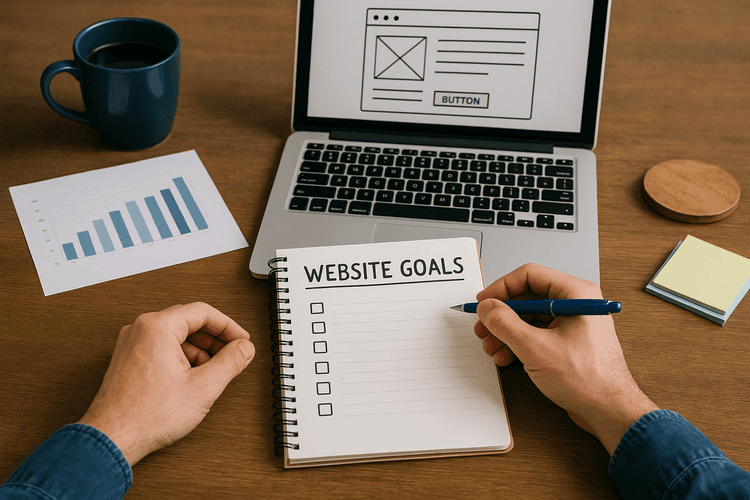 Définir les objectifs du site web Définir les objectifs du site web