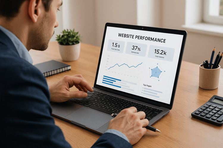 Monitorear y mejorar el rendimiento del sitio web Monitorear y mejorar el rendimiento del sitio web