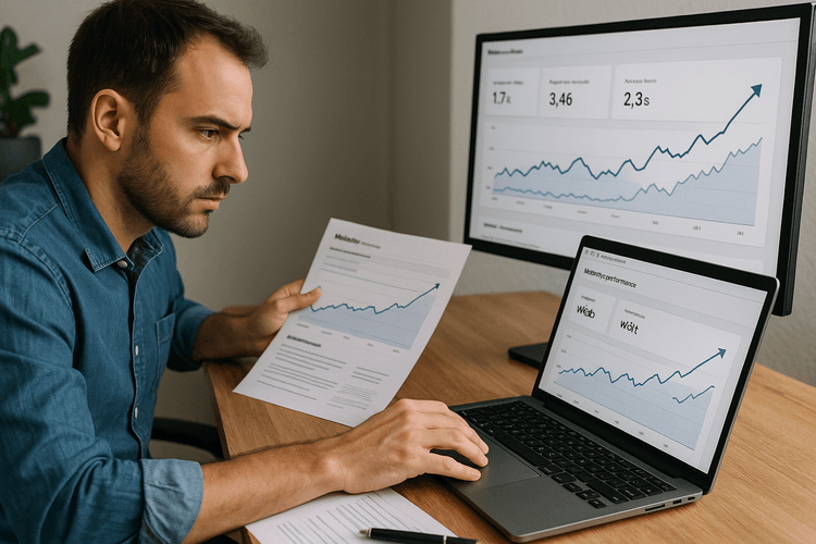 Monitorear constantemente el rendimiento del sitio web y realizar mejoras si es necesario Monitorear constantemente el rendimiento del sitio web y realizar mejoras si es necesario