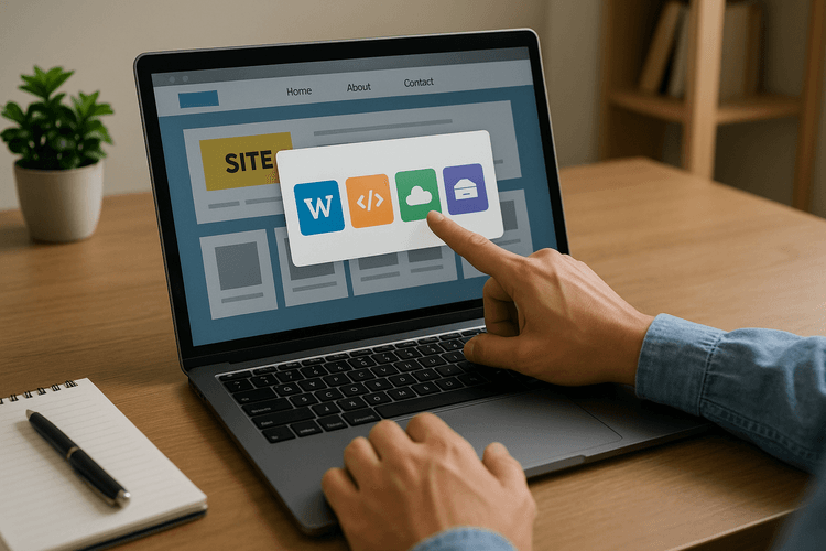 Choix de la plateforme pour la création du site Choix de la plateforme pour la création du site