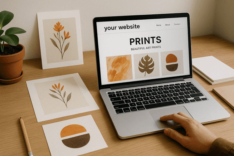 Création d'un site web pour vos impressions Création d'un site web pour vos impressions