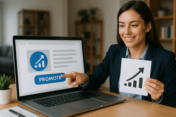 Promotion du site web. Promotion du site web.