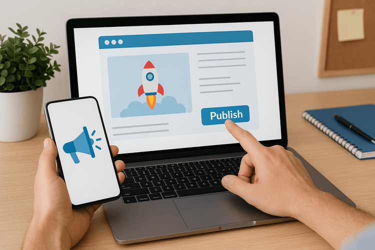 Publier et promouvoir le site web Publier et promouvoir le site web