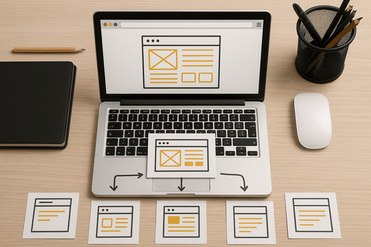 Struttura e organizzazione del sito web Struttura e organizzazione del sito web