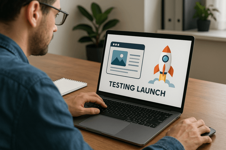Tester et lancer le site web Tester et lancer le site web