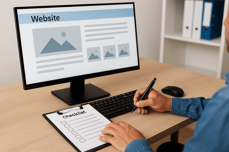 Test et révision du site Test et révision du site