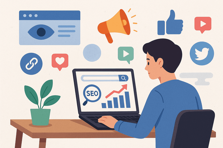 Améliorer la visibilité de votre site web grâce au seo et au marketing sur les réseaux sociaux Améliorer la visibilité de votre site web grâce au seo et au marketing sur les réseaux sociaux