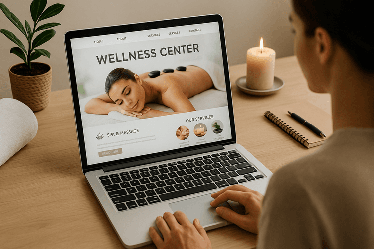 Come creare sito web per centro benessere Come creare sito web per centro benessere