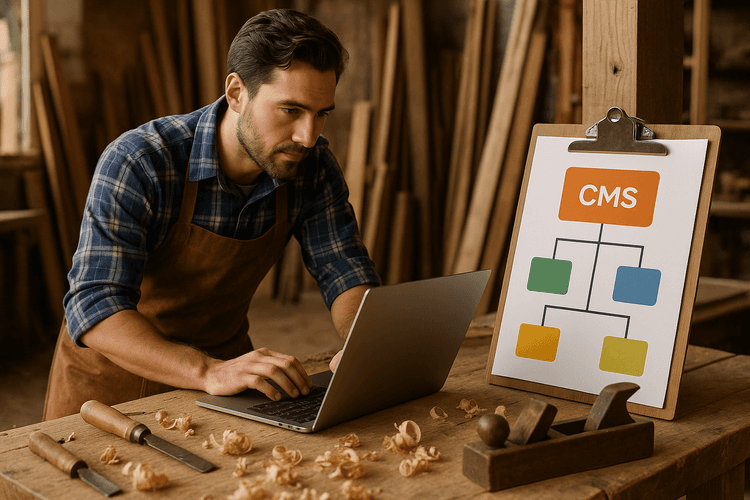 Escolhendo o sistema cms certo para a marcenaria