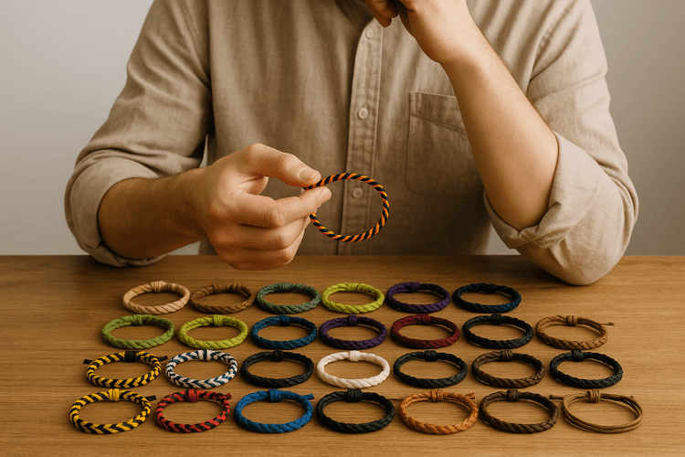 Choisir le type de bracelet tressé à vendre
